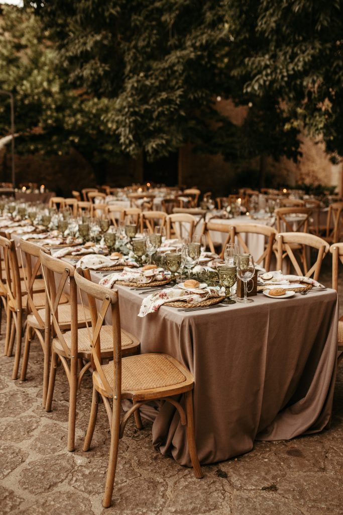 decoración mesa de boda mallorca son maixella